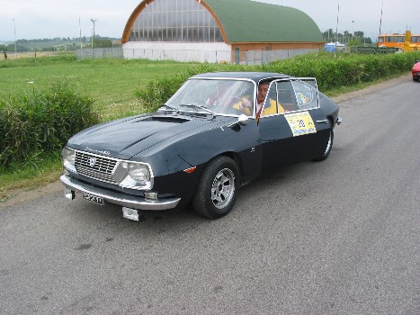 Mimmo con la sua Lancia Zagato