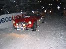 All'arrivo della Winter Marathon, sono le 5,45 di mattina e nevica, grazie alla mia navigatrice Lolly siamo arrivati in fondo a questa avventura
